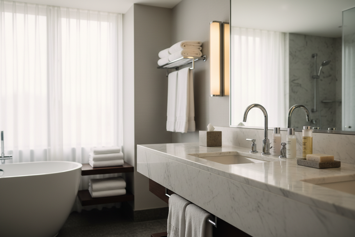 How to Make Your Bathroom Look Like a Hotel (Simple & Practical Guide)