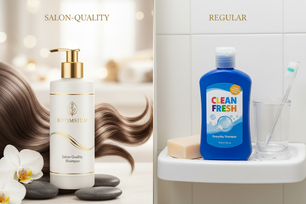 Salon Shampoo vs Regular Shampoo — What’s the Real Difference?