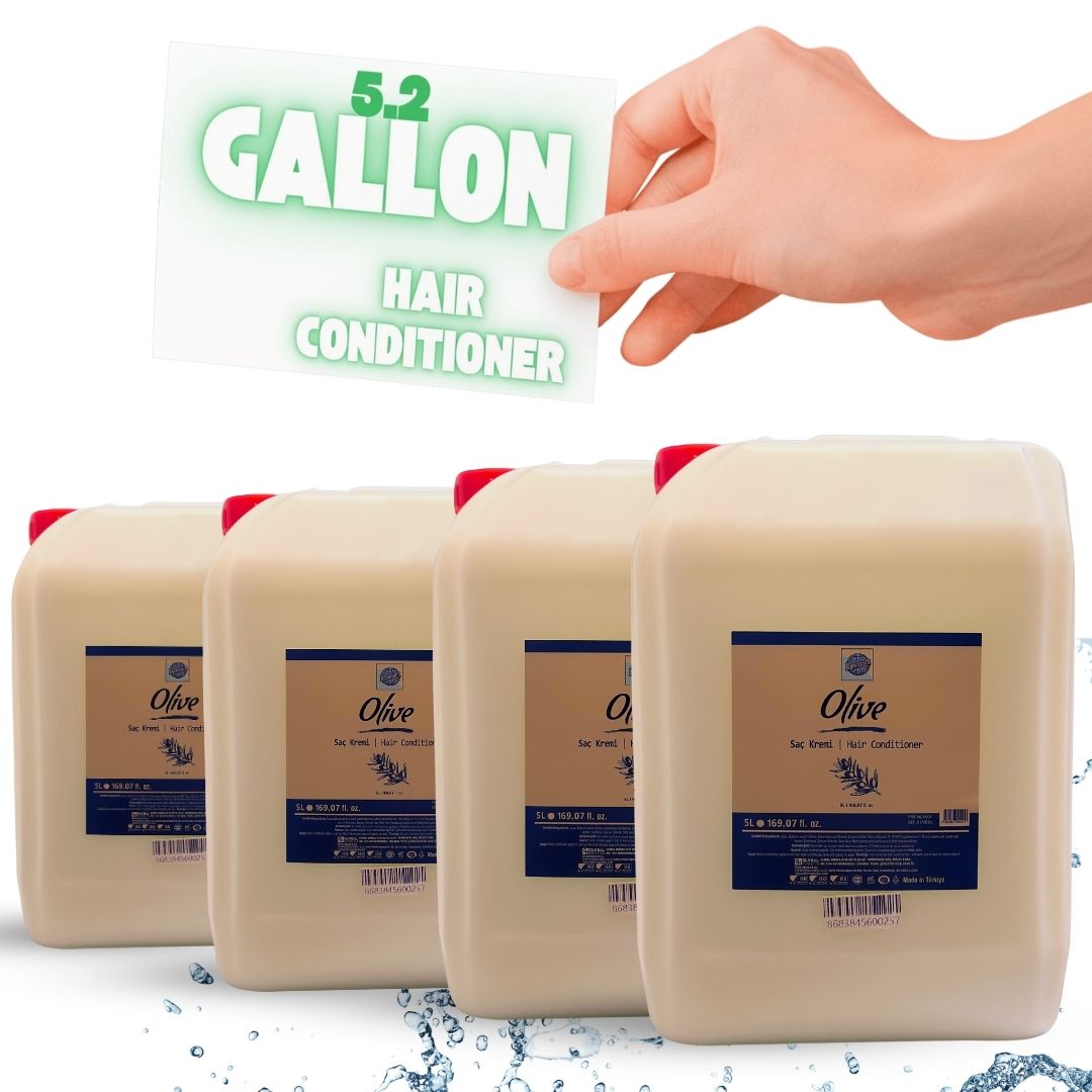 Olive Hair Conditioner 5.2 Gallon Bulk | Hotel & Spa Care