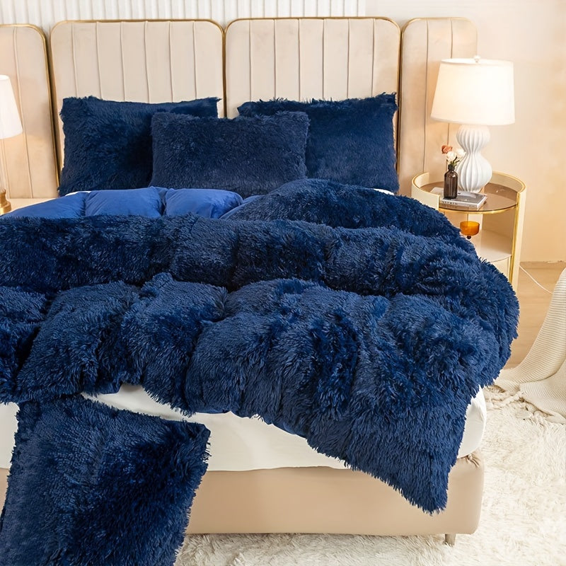 Plush Zippered Duvet Cover Set – Soft All-Season Bedding