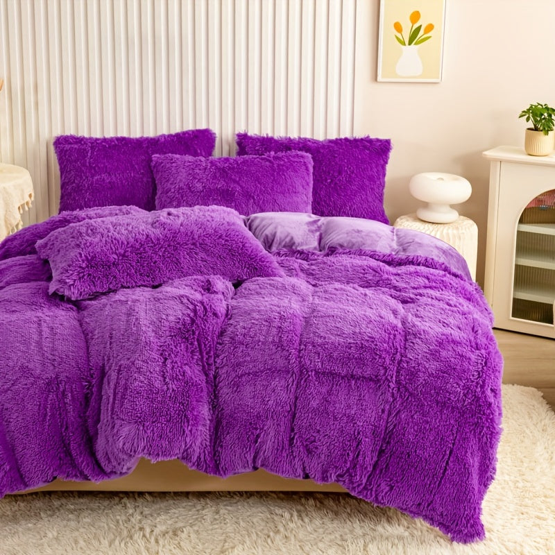 Plush Zippered Duvet Cover Set – Soft All-Season Bedding