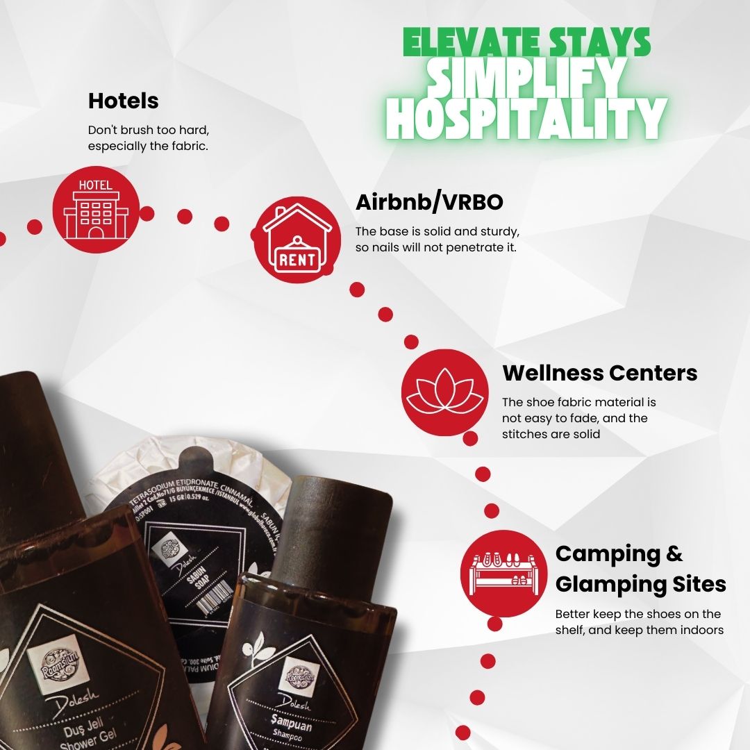 Dolesh Hotel Amenities by Roomsium - 450-Piece Premium Essentials for Hotels, Spas, and Airbnb Hosts