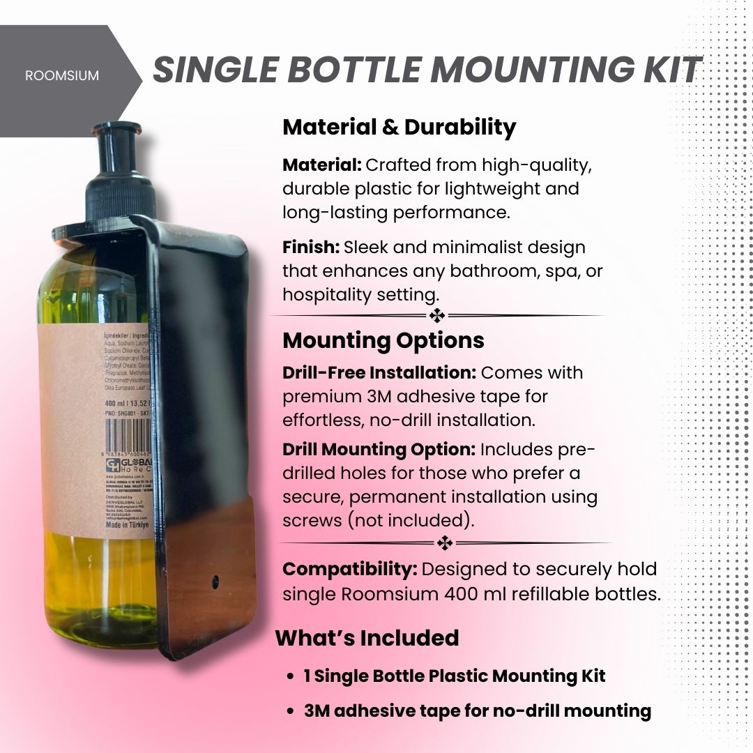 Roomsium Olive Essence Body Wash – Refillable Dispenser