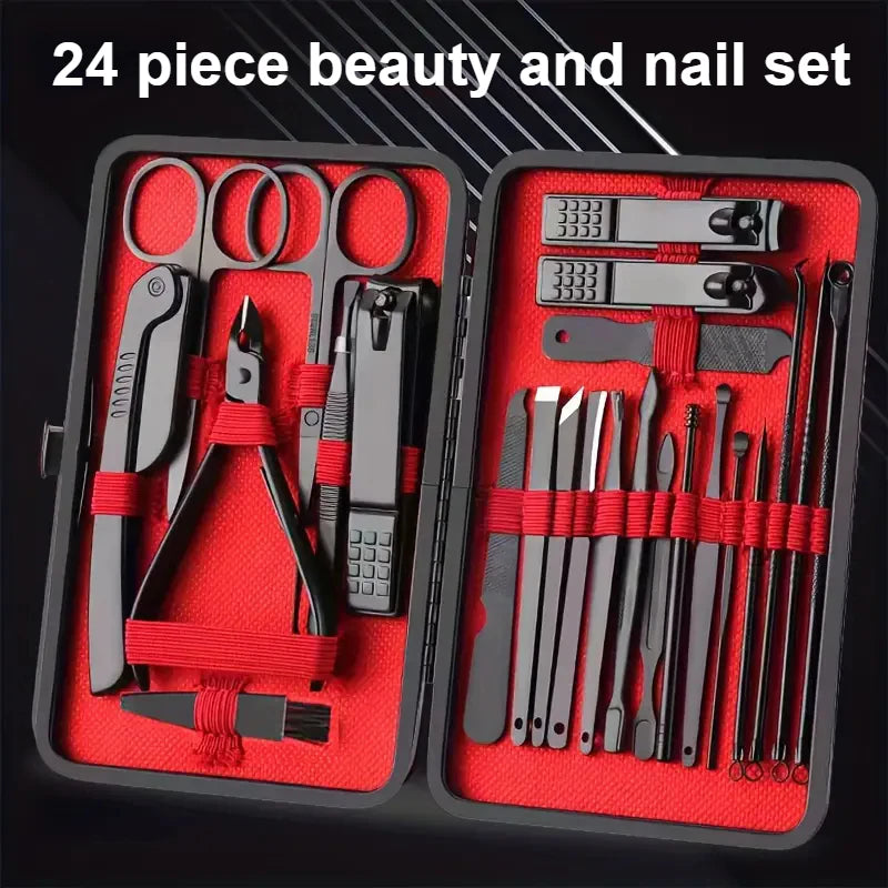 24-Piece Nail Care & Grooming Tool Set