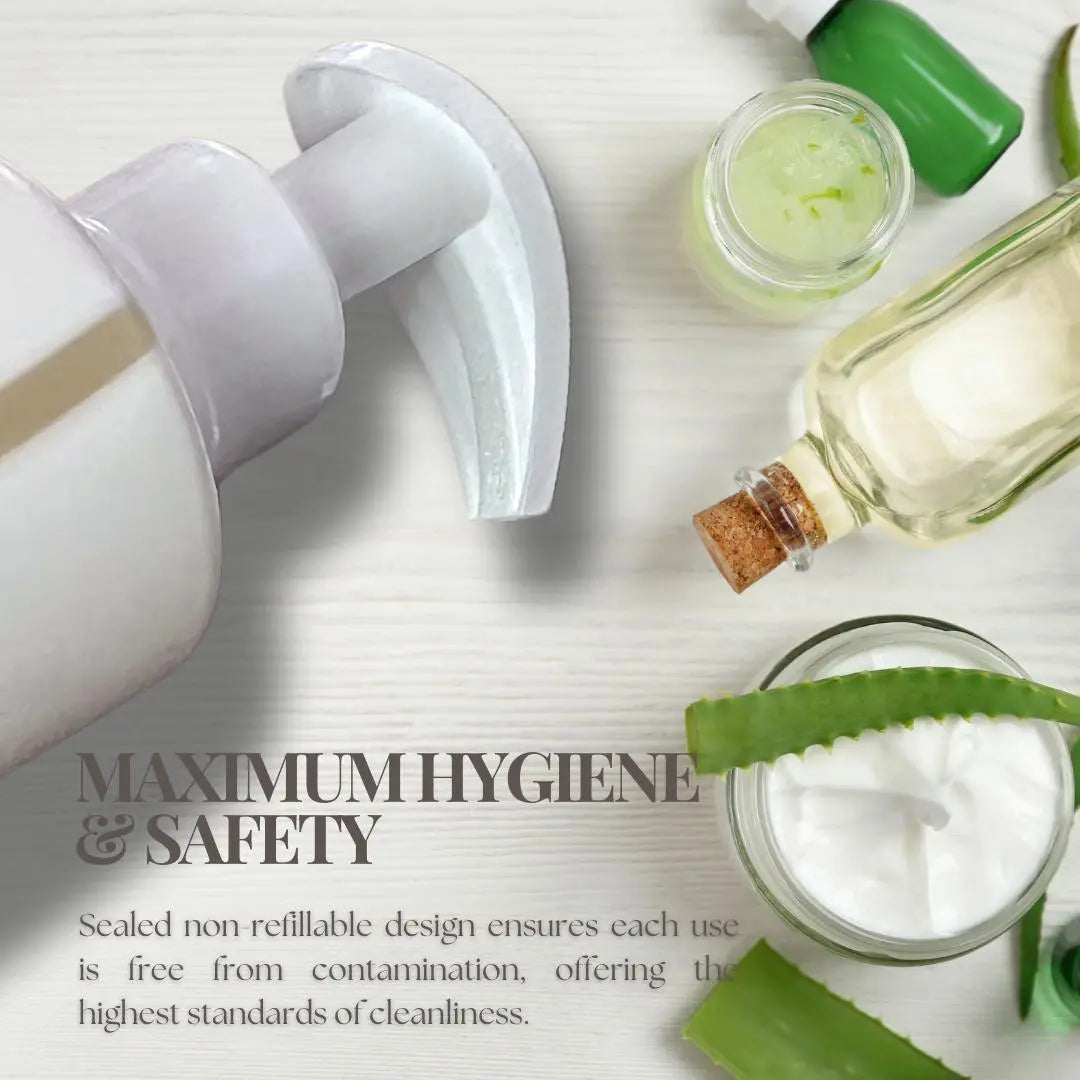 Roomsium Aloe Vera Liquid Soap Dispenser- Vegan, Gluten-Free, Hydrating & Soothing - Includes Wall Mounting Kit Roomsium