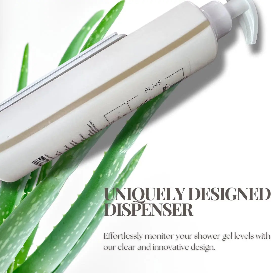 Roomsium Aloe Vera Shampoo - 14.8 Fl Oz, Vegan, Paraben-Free, Cruelty-Free, Hydrating Shampoo - Refillable Dispenser with Wall Mount Kit Roomsium