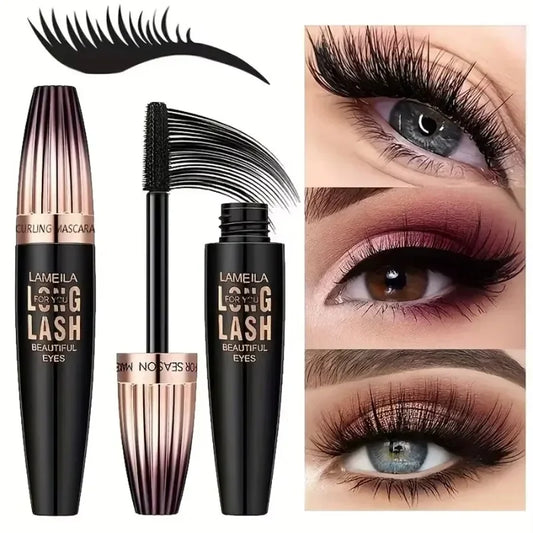 Waterproof 4D Mascara Volumizing & Lengthening Lash Makeup