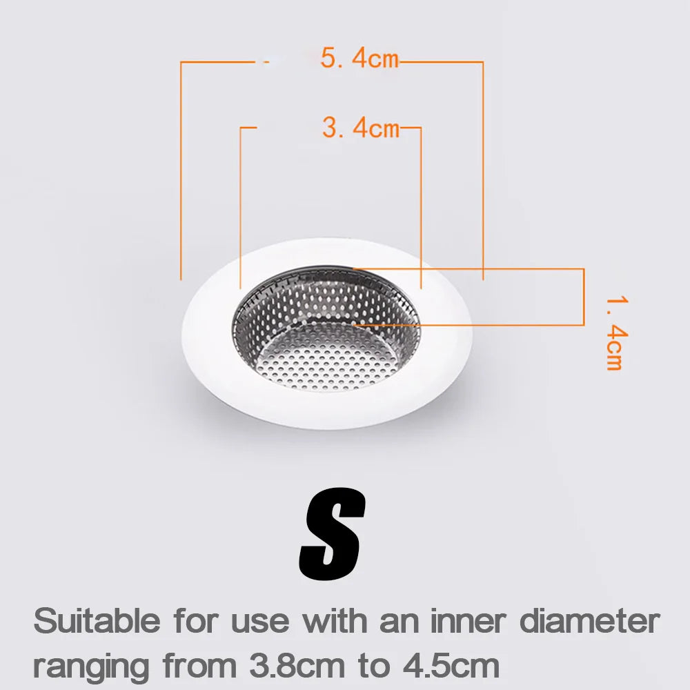 Stainless Steel Sink Drain Strainer Mesh Filter