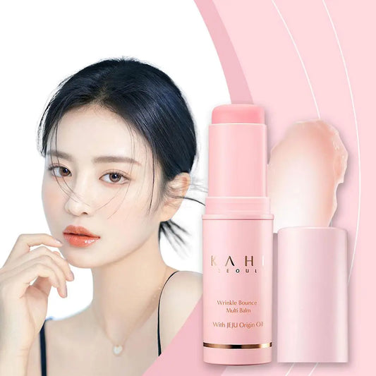 KAHI Wrinkle Bounce Moisturizing Multi Balm Stick 9g – Hydrating Face, Lip, Eye & Neck All-in-One Cream - Roomsium