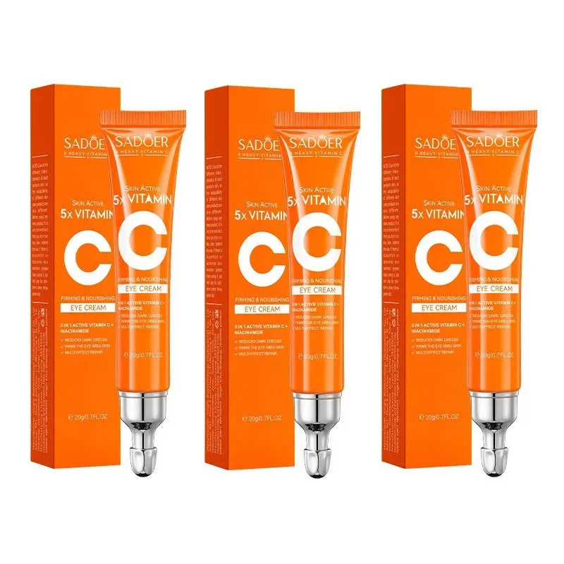 Vitamin C Eye Cream – Hydrating & Brightening Under Eye Care (20g) - Roomsium