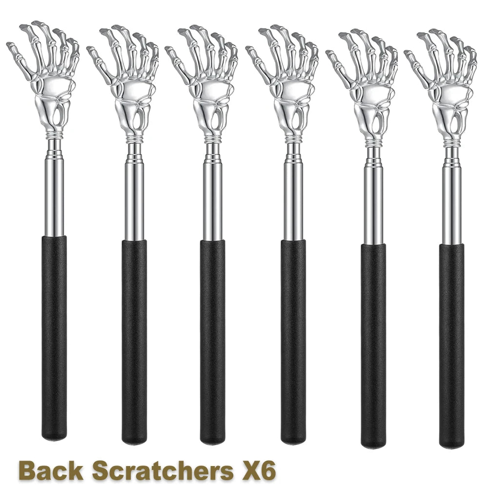 Portable Extendable Back Scratcher – Stainless Steel Telescoping Back Massager