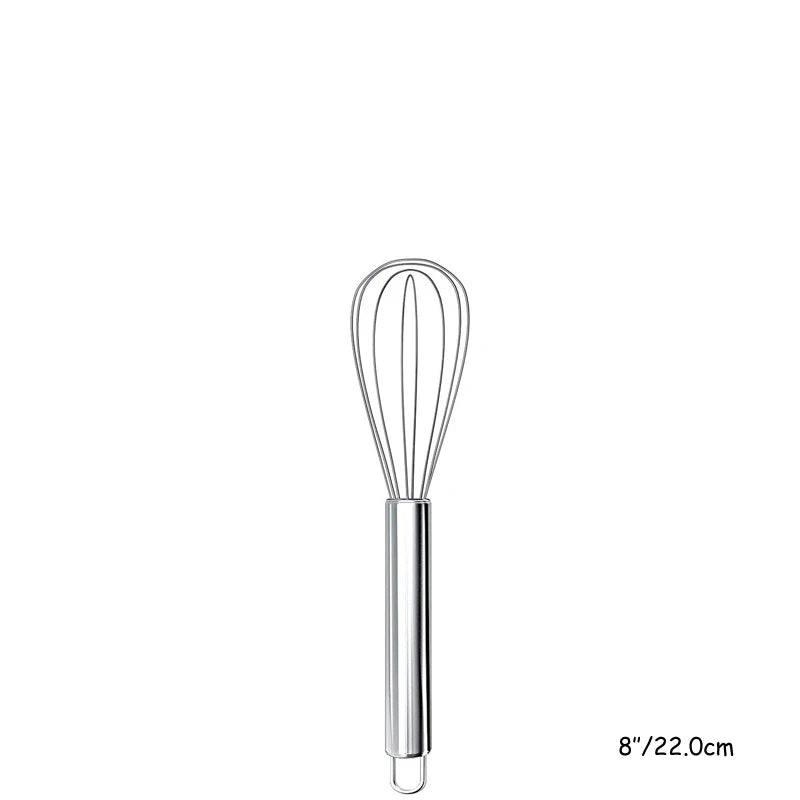 LMETJMA Stainless Steel Balloon Whisk ā 8/10/12 Inch