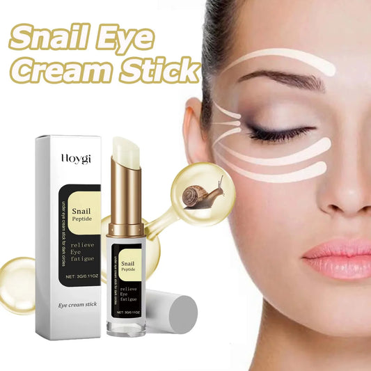 Hoygi Snail Collagen Eye Cream Stick 3g – Hydrating Niacinamide & Retinol Under Eye Care for Puffiness & Dark Circle Appearance - Roomsium