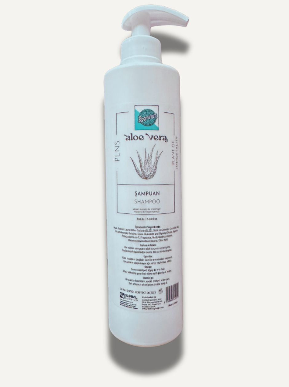 Roomsium Aloe Vera Vegan Shampoo – Hydrating & Paraben-Free