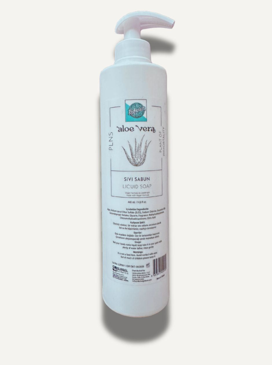Roomsium Aloe Vera Liquid Soap Dispenser – Vegan & Hydrating