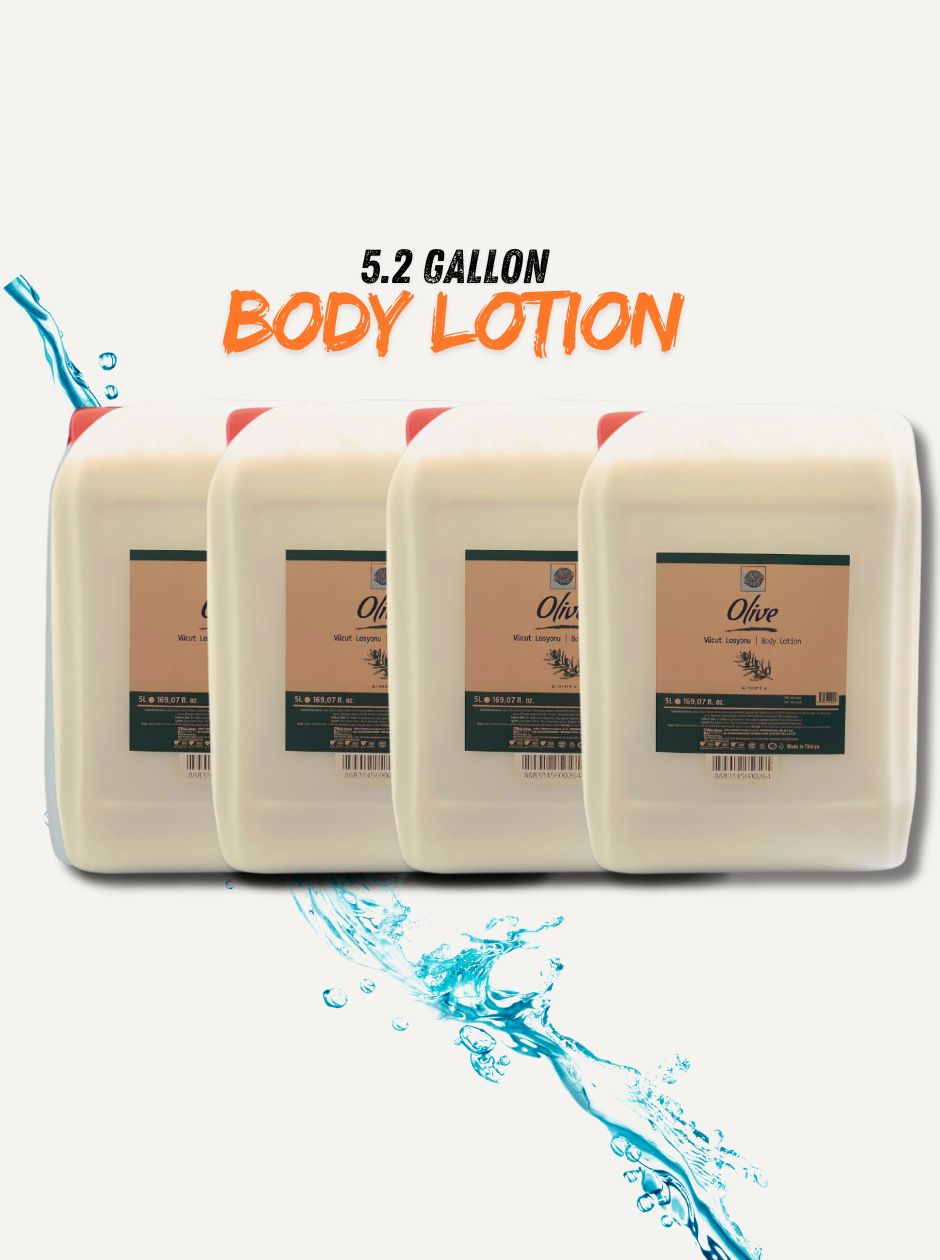 Roomsium Olive Blossom Body Lotion - Bulk 4x5L for Hotels & Spas