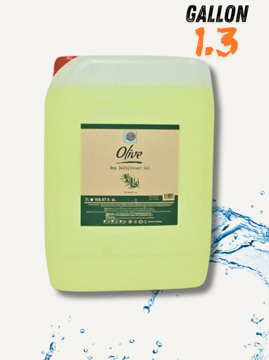 Roomsium Olive Shower Gel Body Wash - 1.3 Gallon Bulk Supply
