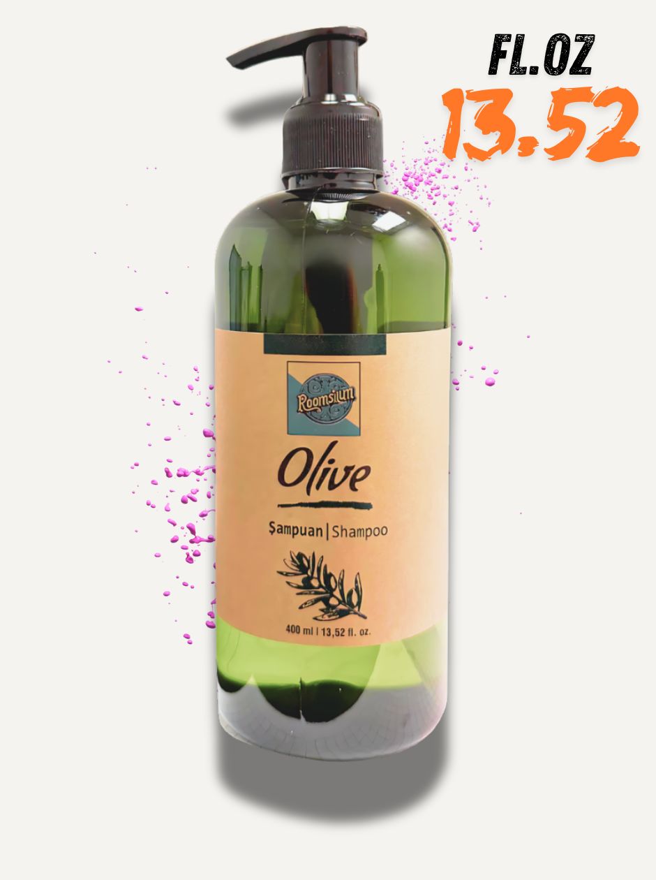Roomsium Olive Essence Shampoo – Refillable Dispenser