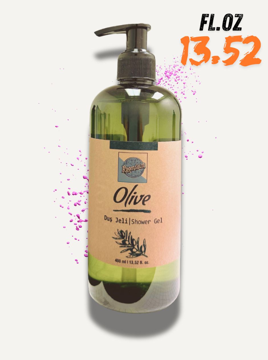 Roomsium Olive Essence Body Wash – Refillable Dispenser