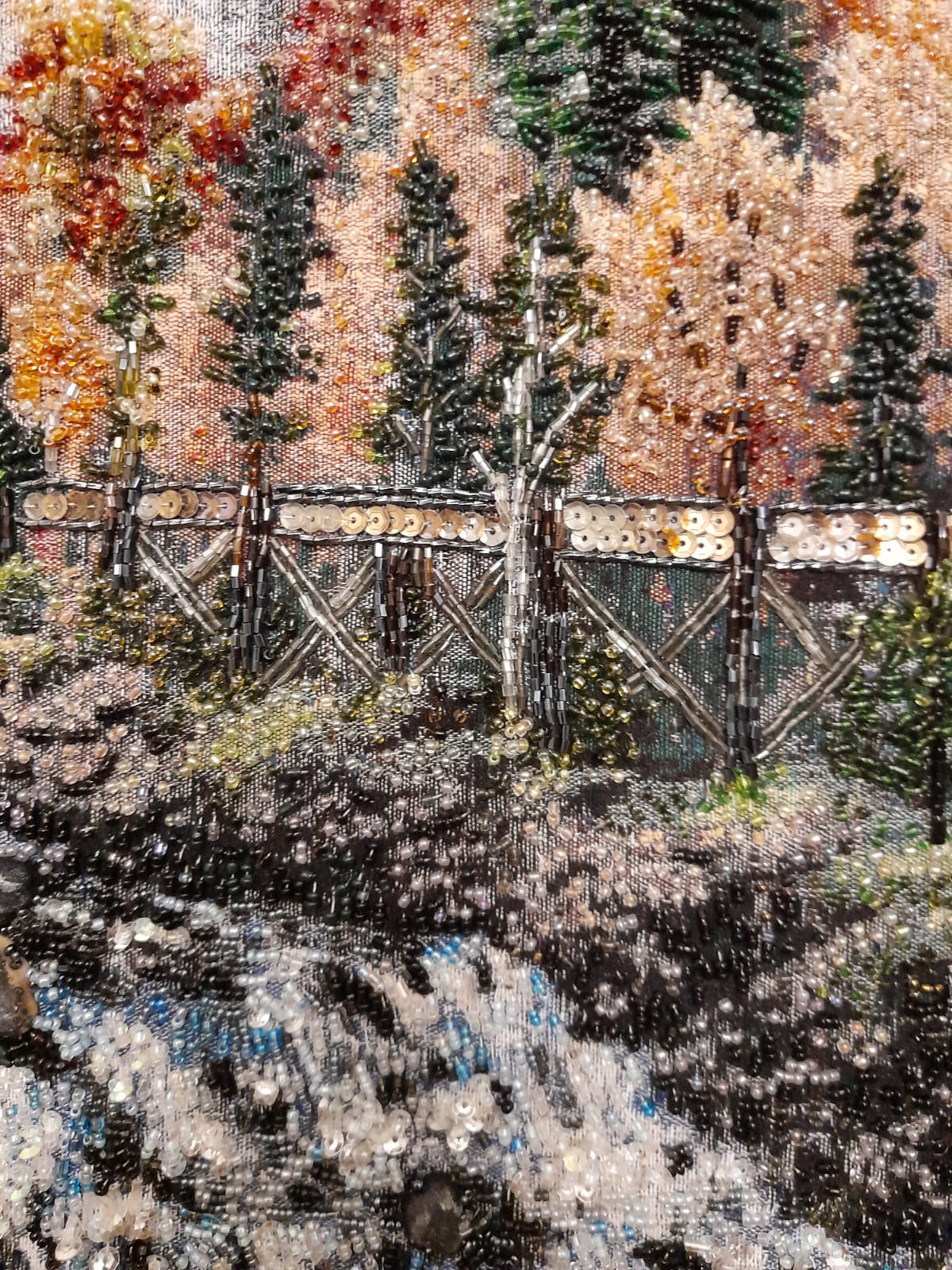 Rustic Serenity: Handcrafted Watermill Tapestry