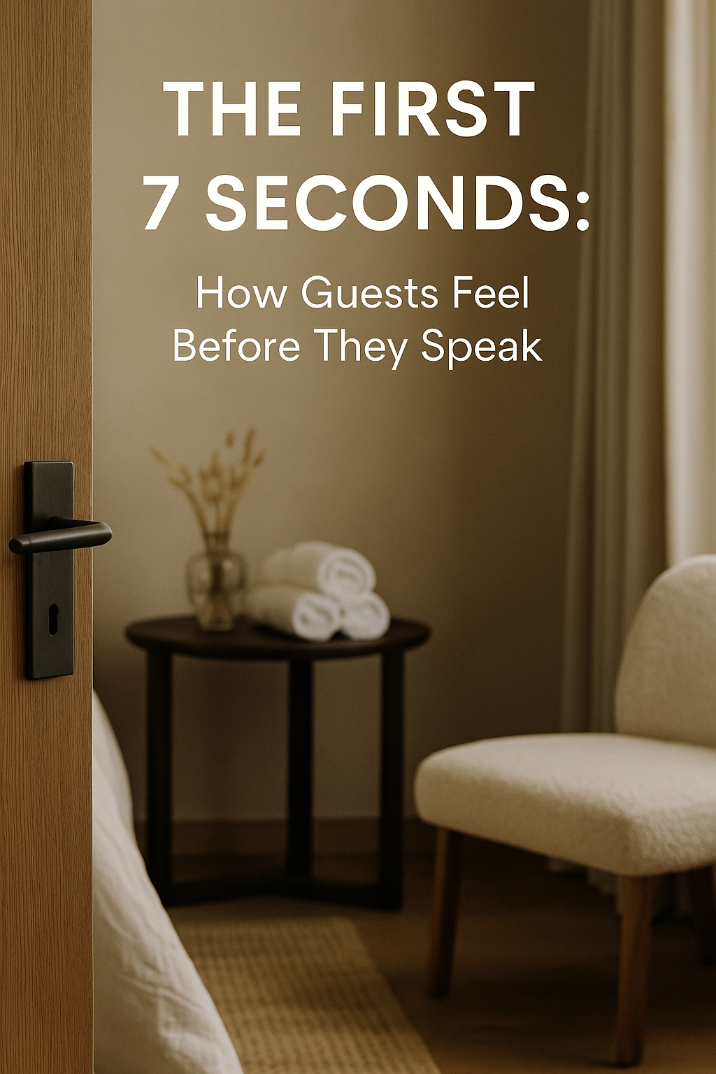 The First 7 Seconds: How Guests Feel Before They Speak