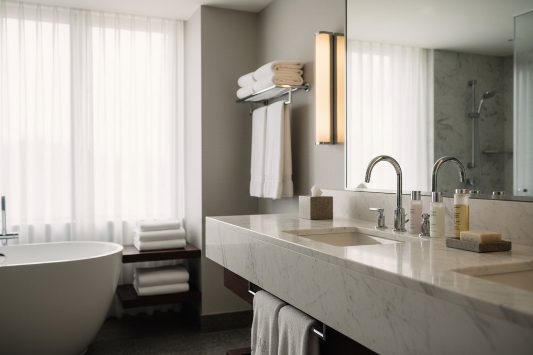 How to Make Your Bathroom Look Like a Hotel (Simple & Practical Guide)