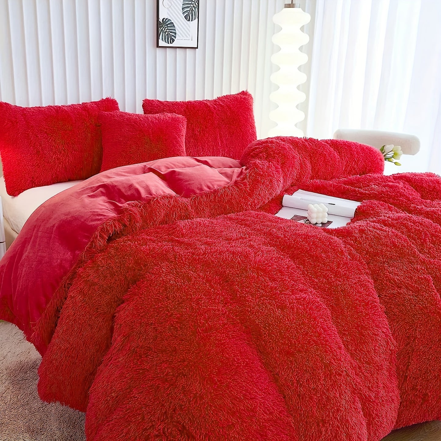 Plush Zippered Duvet Cover Set – Soft All-Season Bedding