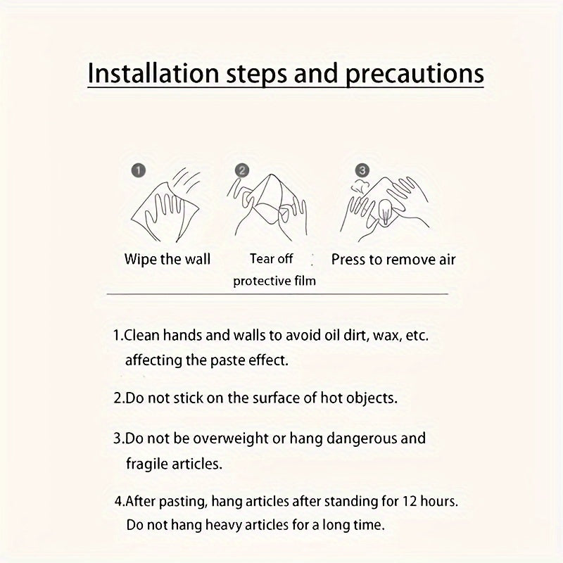 Wall-Mounted Mop Holder – Adhesive Broom & Cleaning Tool Organizer