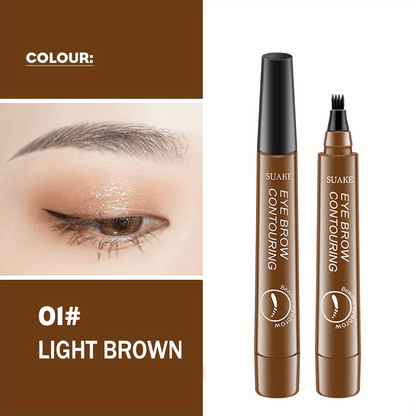 SUAKE Four-Prong Eyebrow Pencil – Waterproof Micro-Fork Brow Pen