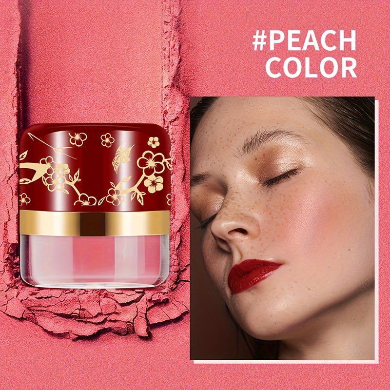 ROUSE 3 Color Blush Palette – Natural Coral & Pink Face Powder