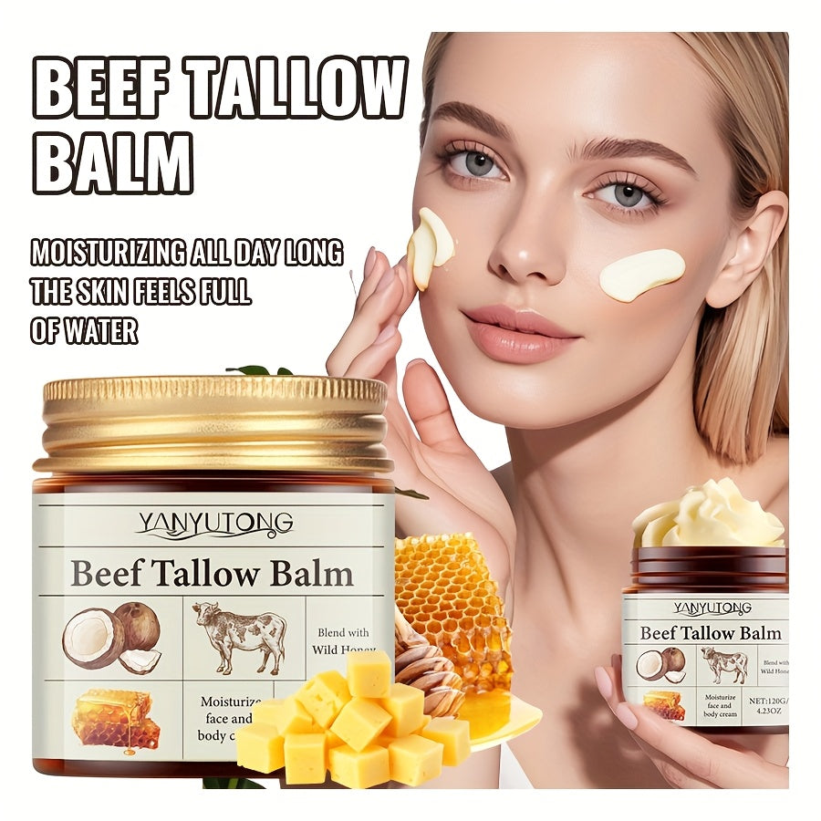 YANYUTONG Grass-Fed Tallow & Honey Body Balm 120g