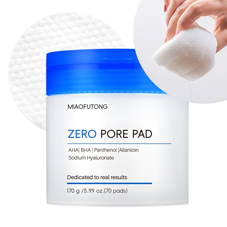 Zero Pore Exfoliating Facial Pads – Deep Cleansing & Hydration
