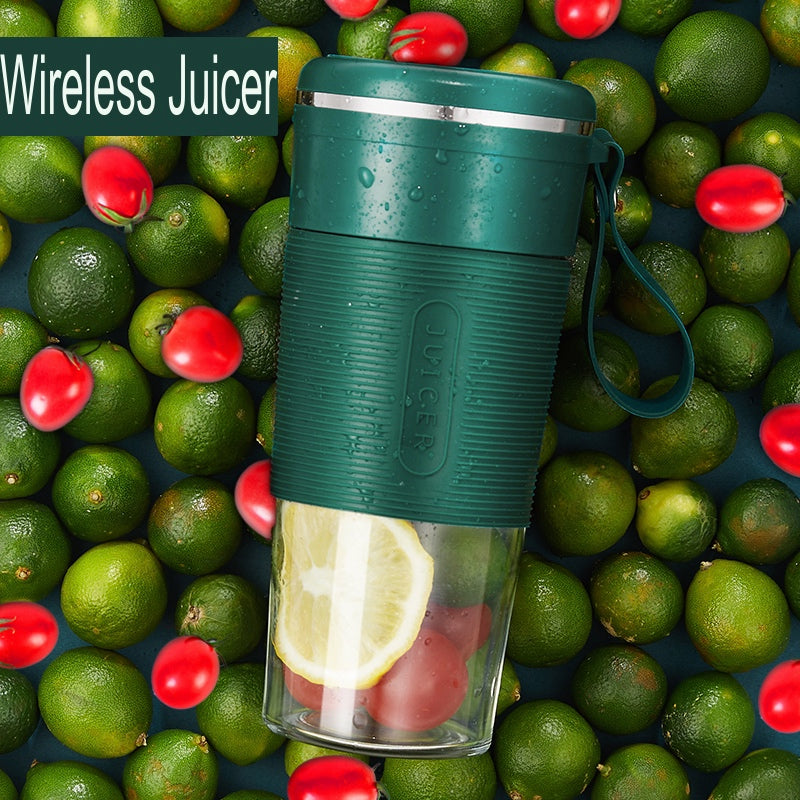 Portable Blender Juicer Cup – USB Rechargeable Personal Blender (300ml)
