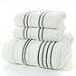 Pure Cotton Bath Towel Set – Soft Jacquard Towels & Large Bath Towel (3-Piece Set)