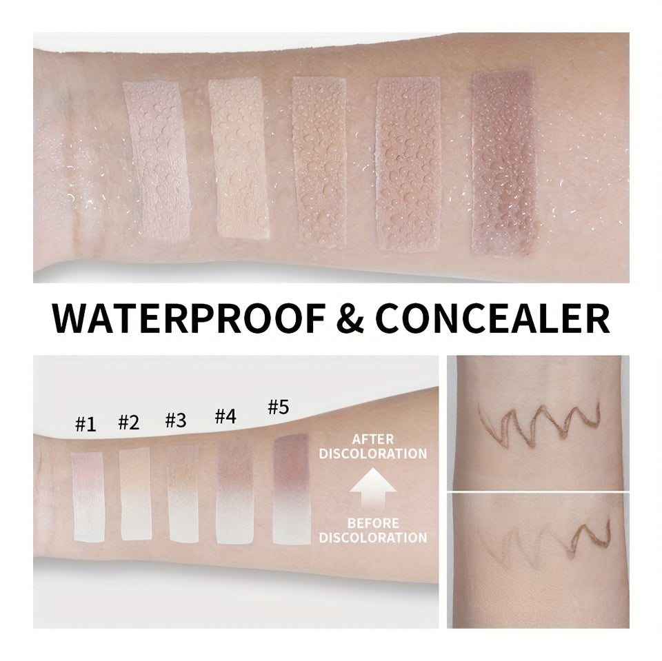 Color-Adapting Foundation Stick – Matte Coverage with Dual Brush