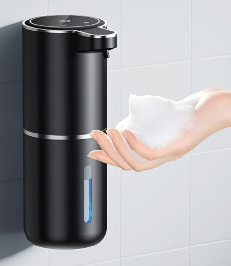 Automatic Touchless Foaming Soap Dispenser – 380ml USB Rechargeable with 4 Foam Levels
