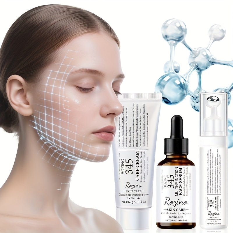 Vitamin C Skincare Set – Eye Serum & Moisturizing Cream Kit