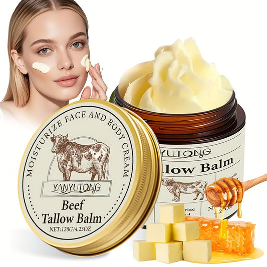 YANYUTONG Grass-Fed Tallow & Honey Body Balm 120g