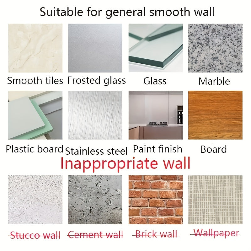 Wall-Mounted Mop Holder – Adhesive Broom & Cleaning Tool Organizer