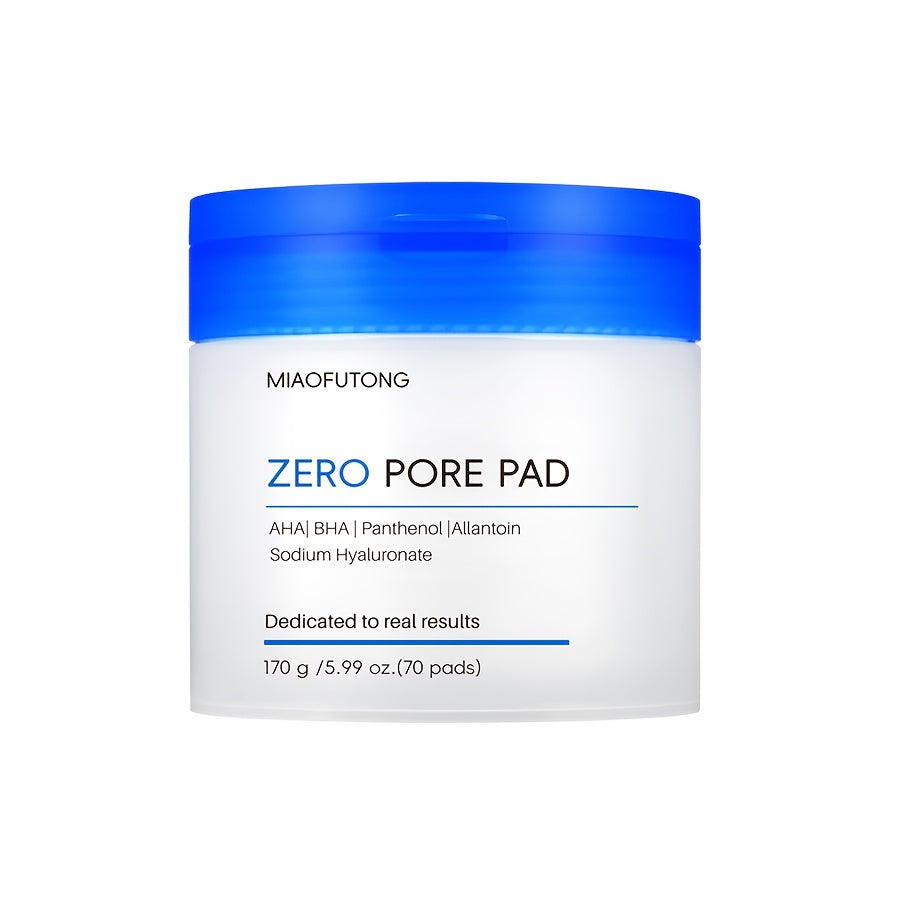 Zero Pore Exfoliating Facial Pads – Deep Cleansing & Hydration