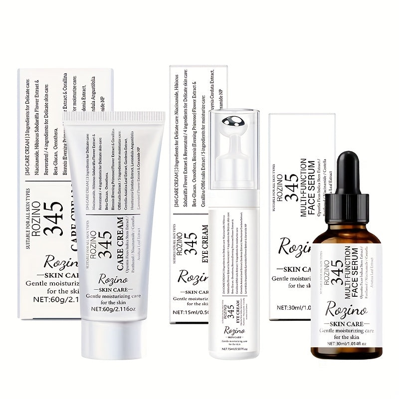 Vitamin C Skincare Set – Eye Serum & Moisturizing Cream Kit