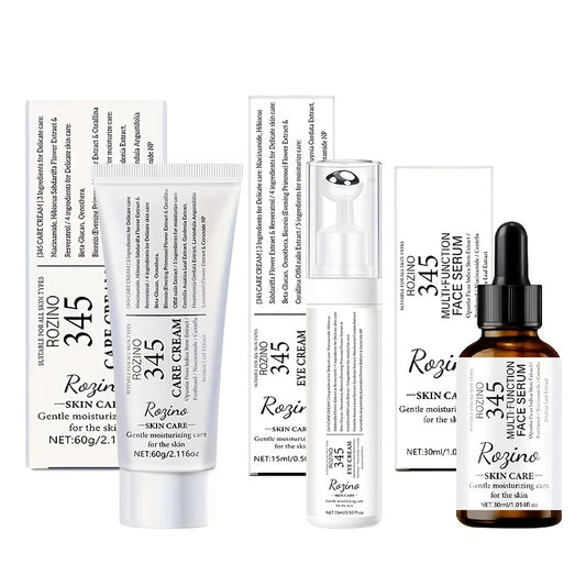 Vitamin C Skincare Set – Eye Serum & Moisturizing Cream Kit