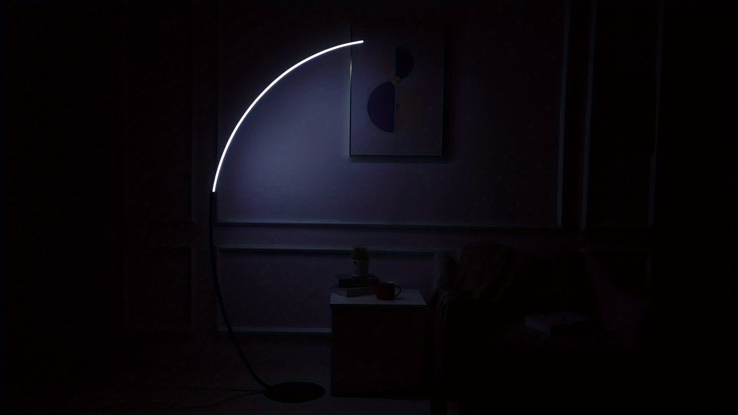 MASTHDF 65-Inch Arched Floor Lamp with Remote Control – Dimmable LED Lighting for Bedroom & Living Room