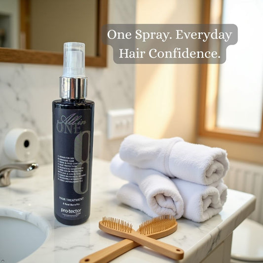 All-In-One Hair Treatment Spray – Repair, Heat Protection & Frizz Control