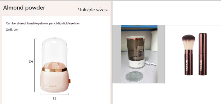 USB Electric Makeup Brush Cleaner Portable Spinner