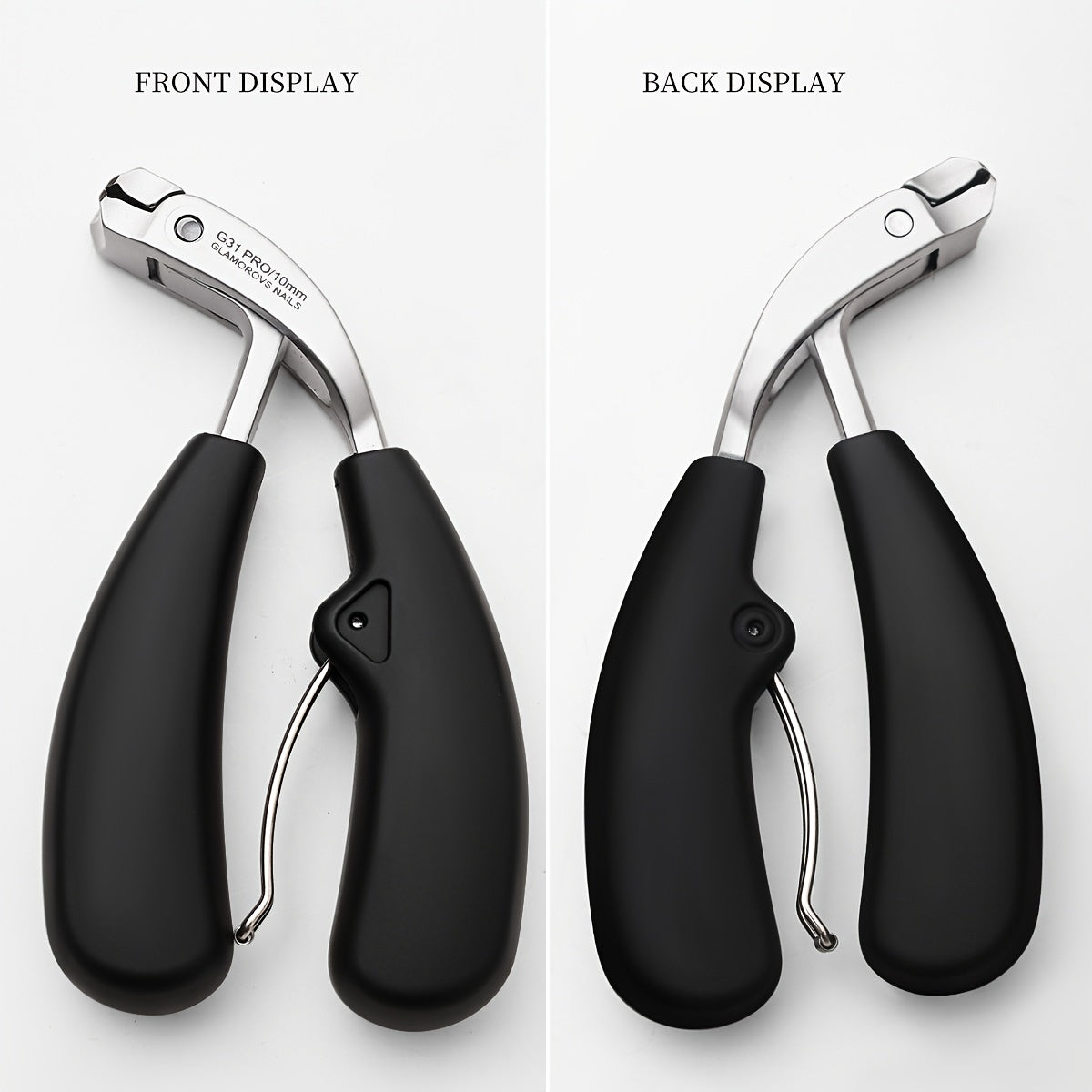 Stainless Steel Toenail Clippers – Wide Opening Nail Cutter