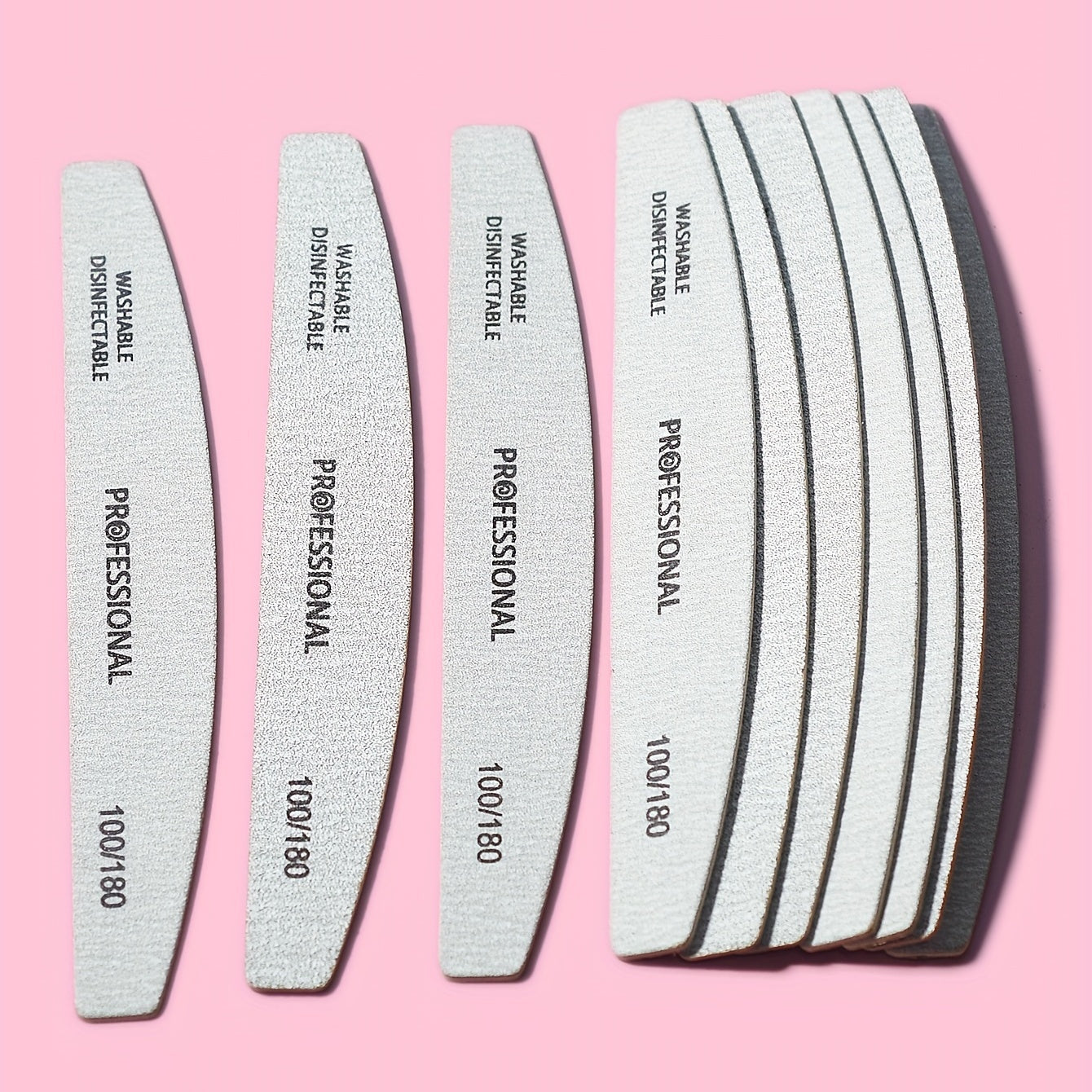 10PCS Nail File Buffer – Professional Emery Manicure Files