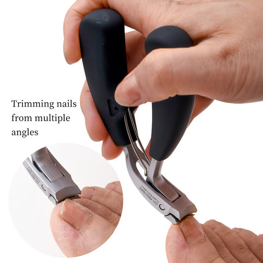 Stainless Steel Toenail Clippers – Wide Opening Nail Cutter