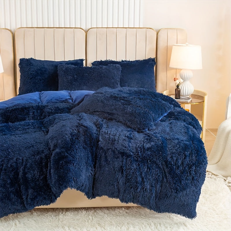 Plush Zippered Duvet Cover Set – Soft All-Season Bedding