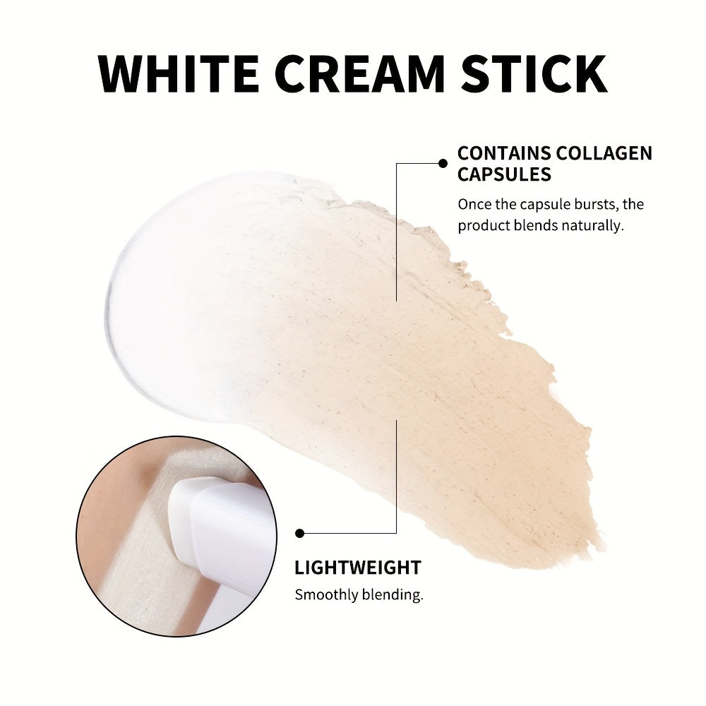 Color-Adapting Foundation Stick – Matte Coverage with Dual Brush